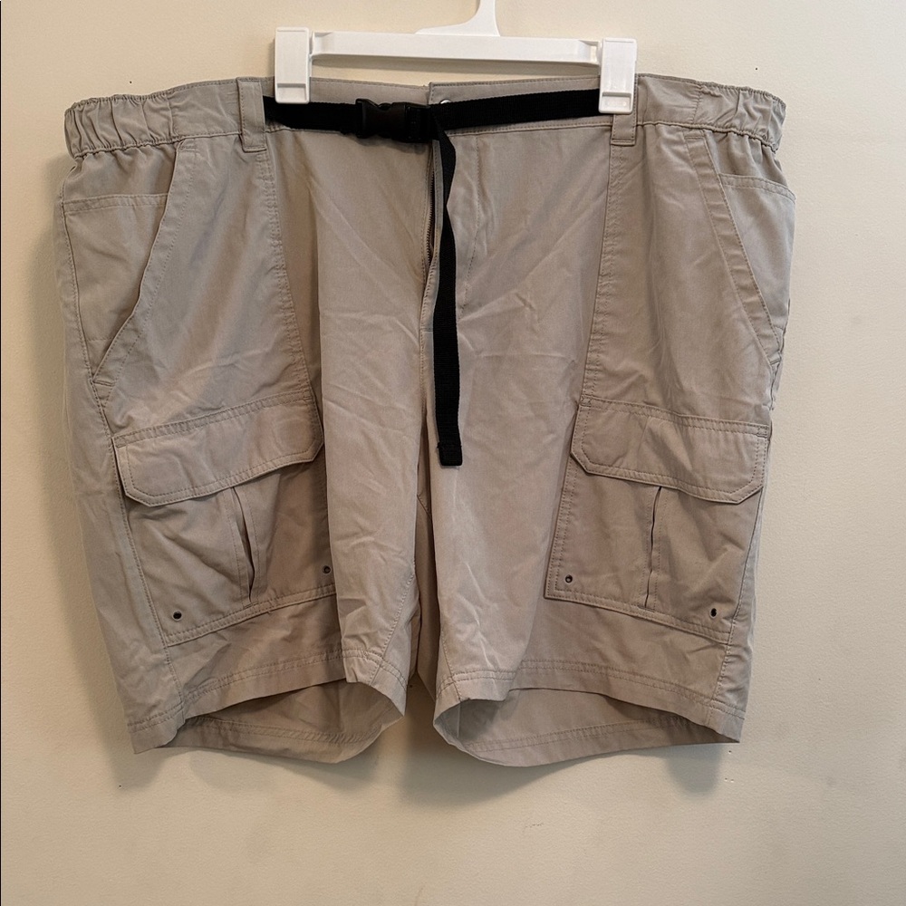 Mens Croft Barrow Belted Ripstop Cargo Shorts